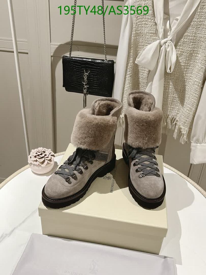 Brunello Cucinelli-Women Shoes Code: AS3569 $: 195USD