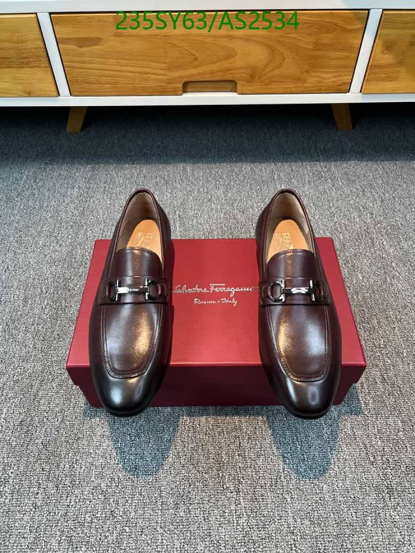 Ferragamo-Men shoes Code: AS2534 $: 235USD