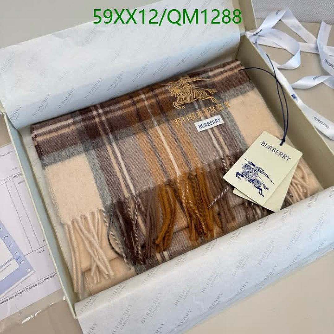 Burberry-Scarves Code: QM1288 $: 59USD