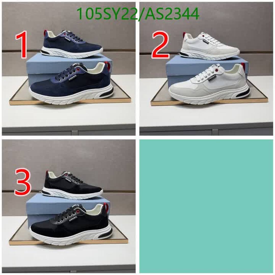 Prada-Men shoes Code: AS2344 $: 105USD