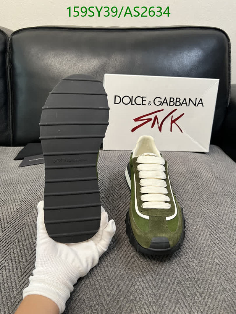D&G-Men shoes Code: AS2634 $: 159USD