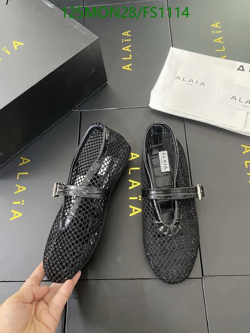Alaia-Women Shoes Code: FS1114 $: 125USD