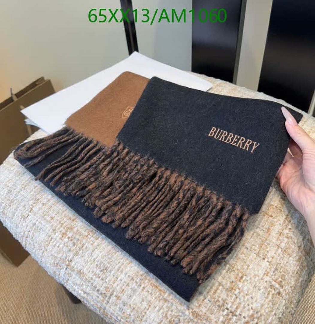 Burberry-Scarves Code: AM1060 $: 65USD