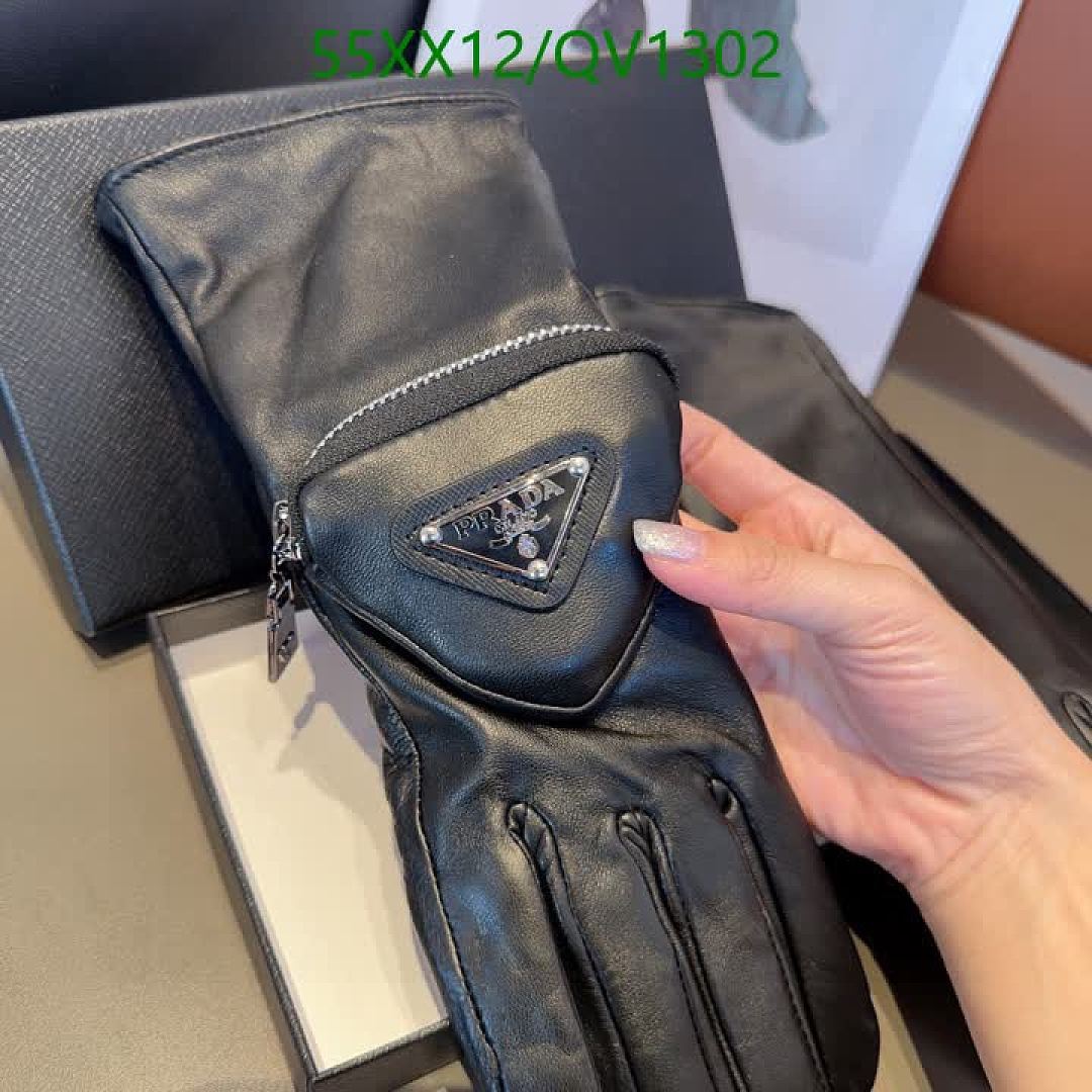 Prada-Gloves Code: QV1302 $: 55USD