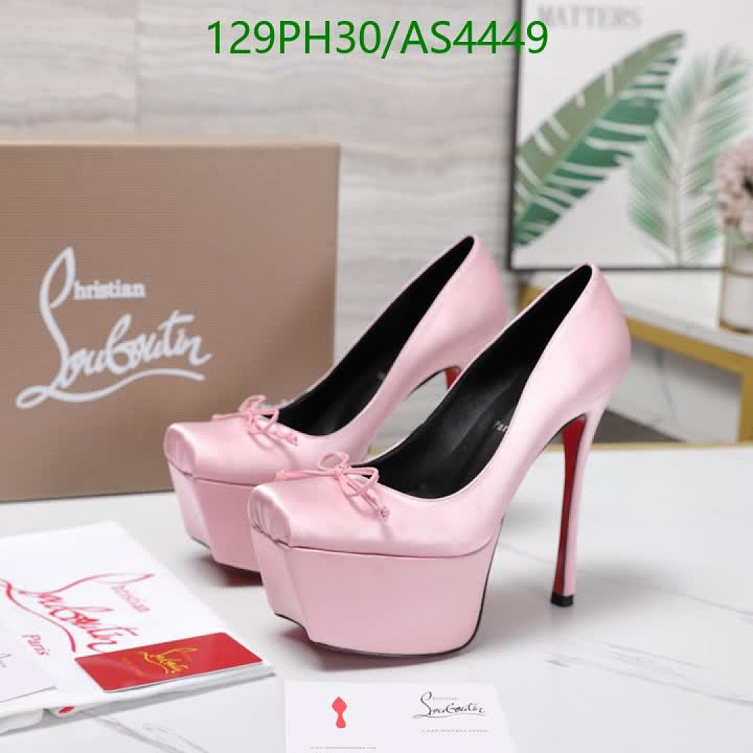 Christian Louboutin-Women Shoes Code: AS4449 $: 129USD