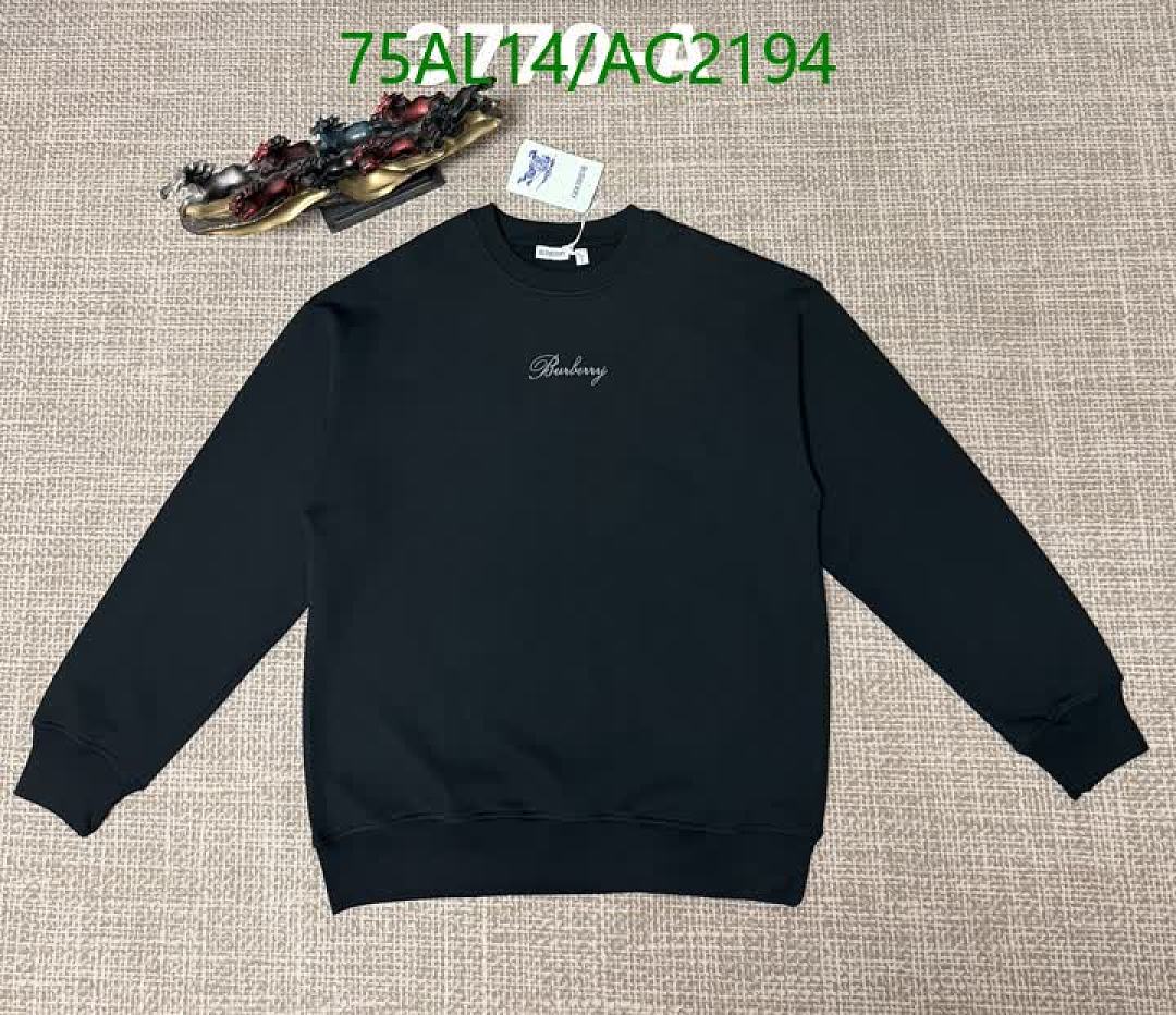 Burberry-Clothing Code: AC2194 $: 75USD