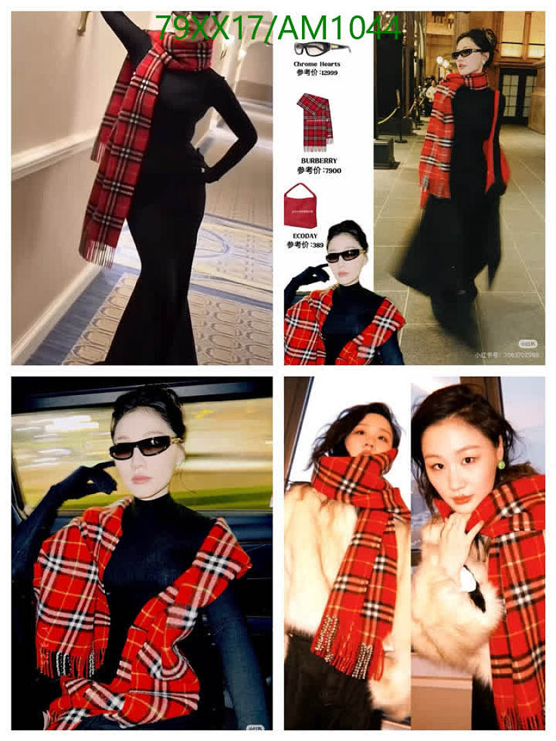 Burberry-Scarves Code: AM1044 $: 79USD