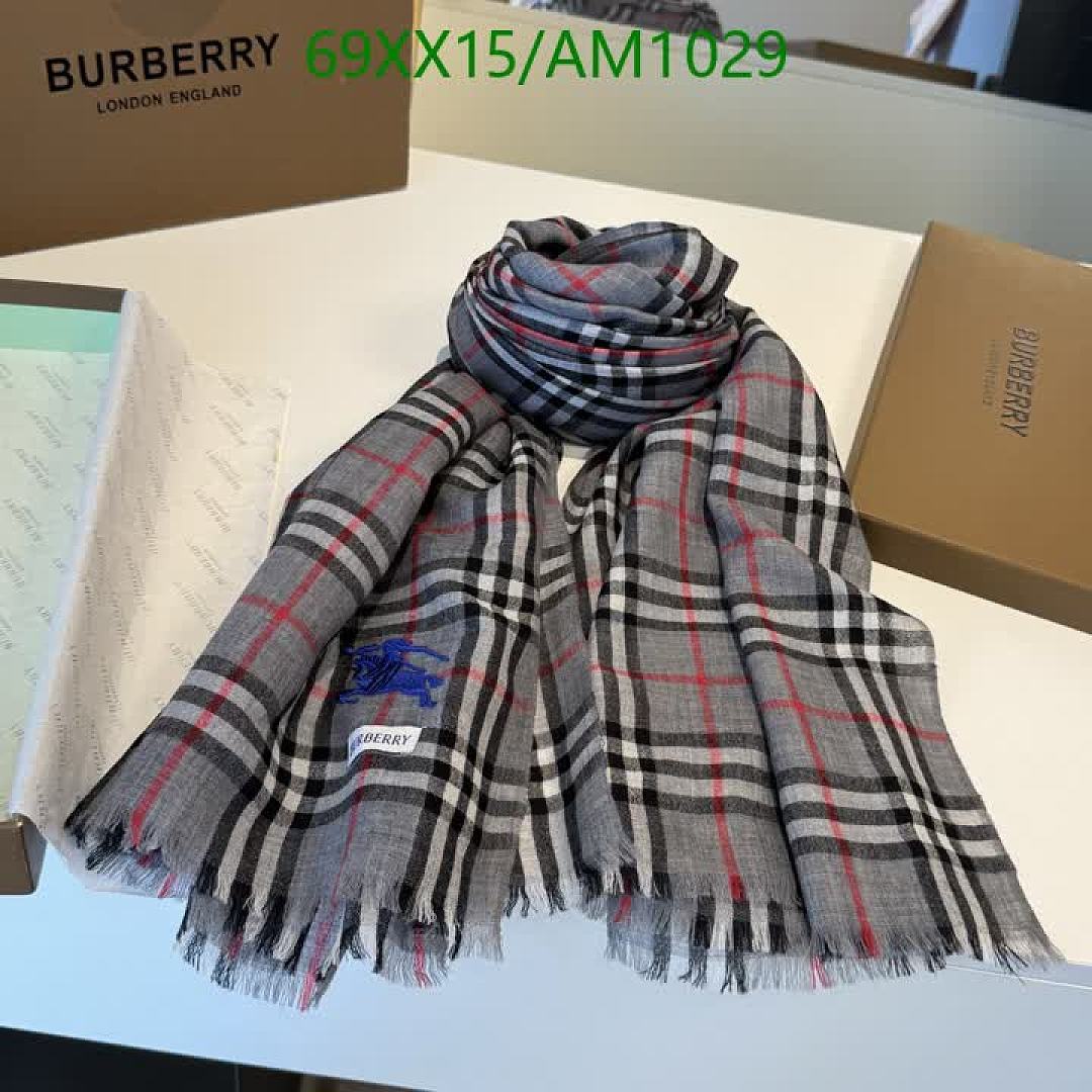 Burberry-Scarves Code: AM1029 $: 69USD