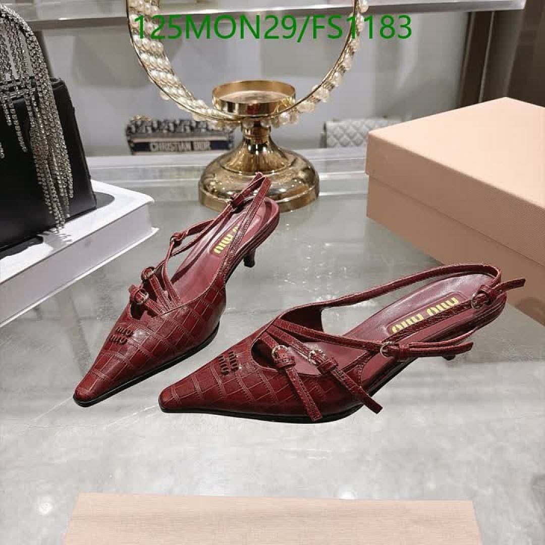 Miu Miu-Women Shoes Code: FS1183 $: 125USD