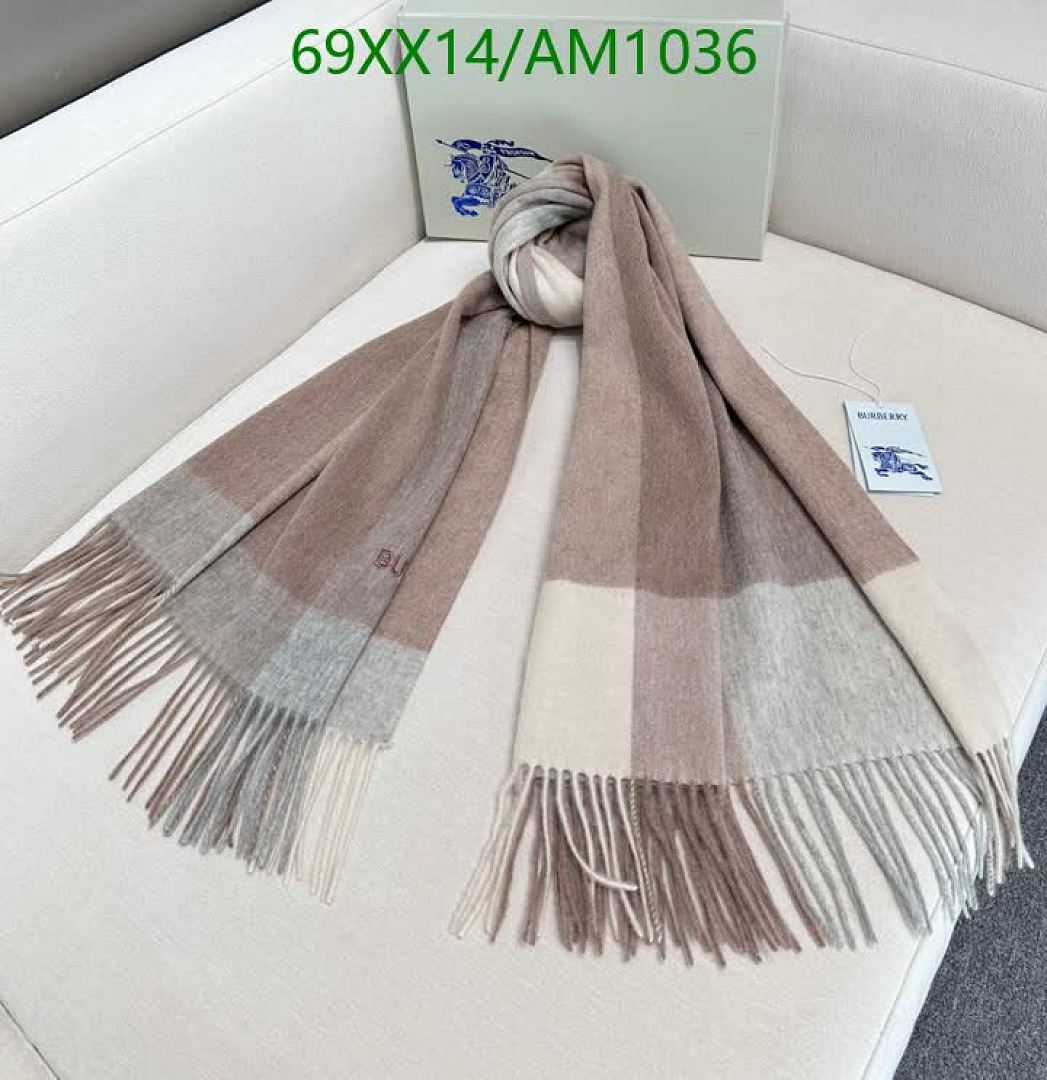 Burberry-Scarves Code: AM1036 $: 69USD