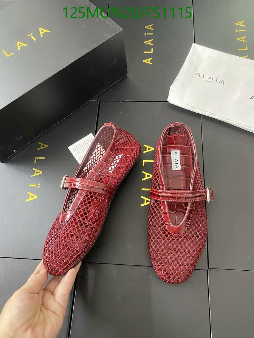 Alaia-Women Shoes Code: FS1115 $: 125USD