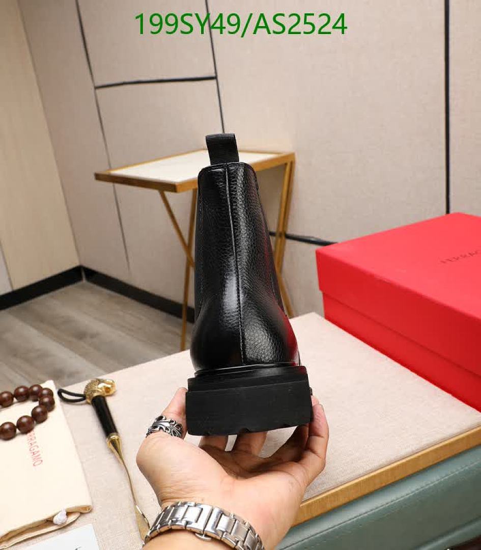 Ferragamo-Men shoes Code: AS2524 $: 199USD