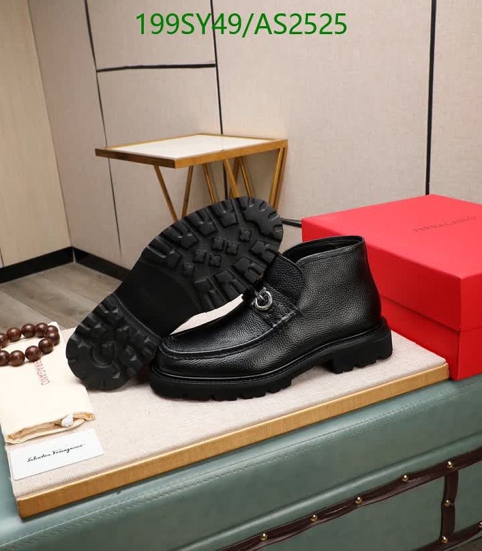 Ferragamo-Men shoes Code: AS2525 $: 199USD