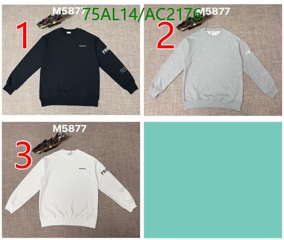 Moncler-Clothing Code: AC2176 $: 75USD