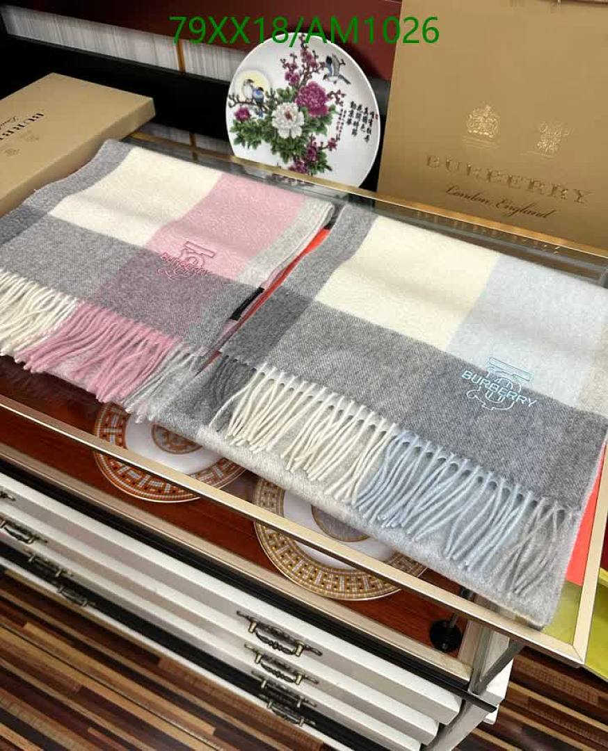 Burberry-Scarves Code: AM1026 $: 79USD