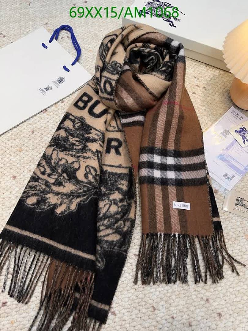Burberry-Scarves Code: AM1068 $: 69USD