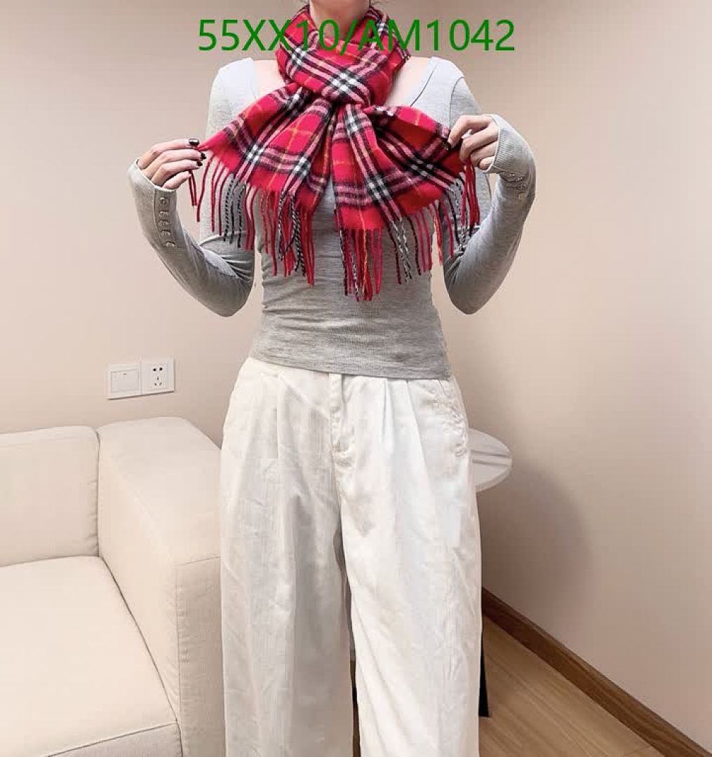 Burberry-Scarves Code: AM1042 $: 55USD