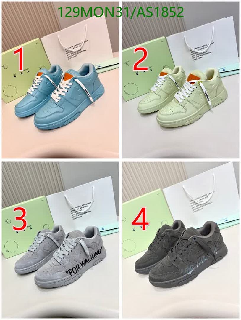 Off White-Women Shoes Code: AS1852 $: 129USD