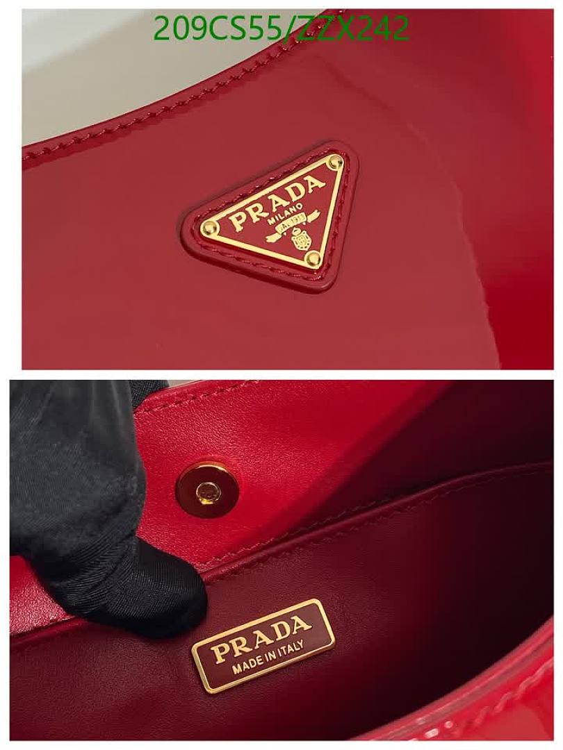 Prada-BagsMirror Quality Code: ZZX242 $: 209USD