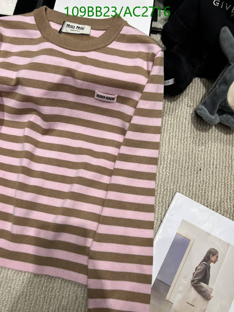 Miu Miu-Clothing Code: AC2716 $: 109USD