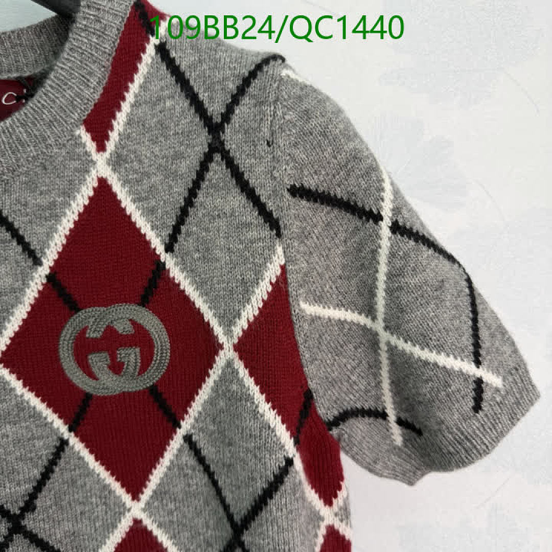 Gucci-Clothing Code: QC1440 $: 109USD
