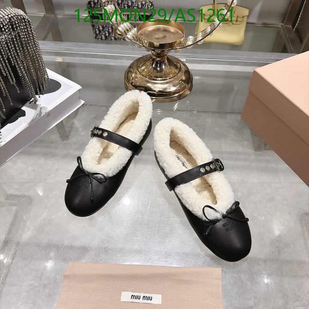 Miu Miu-Women Shoes Code: AS1261 $: 125USD