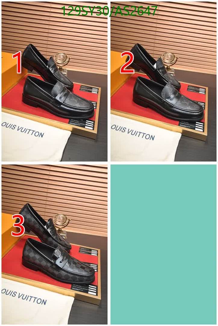 LV-Men shoes Code: AS2647 $: 129USD