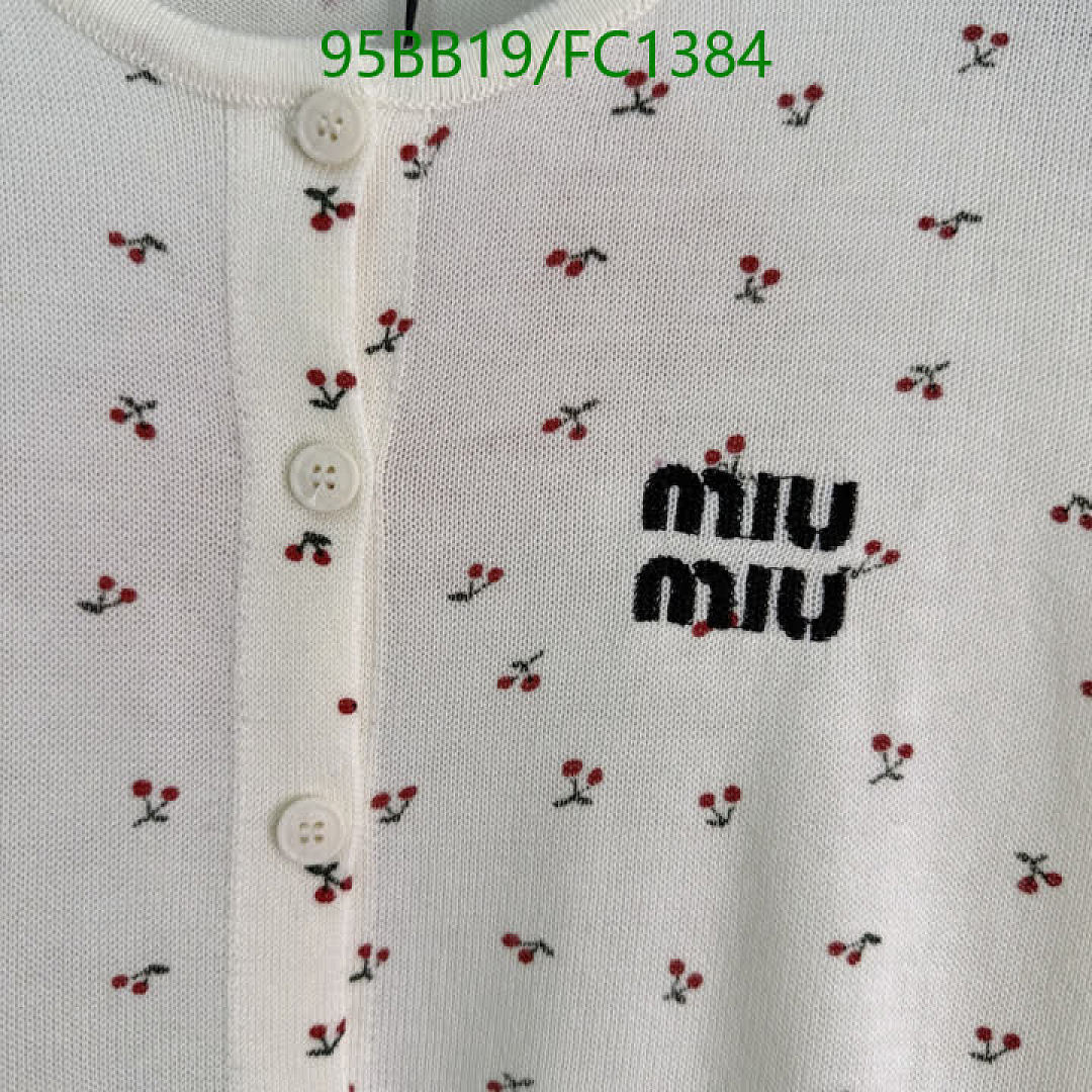 Miu Miu-Clothing Code: FC1384 $: 95USD
