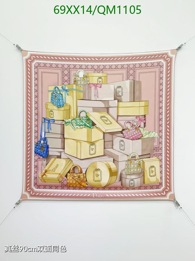 Dior-Scarves Code: QM1105 $: 69USD