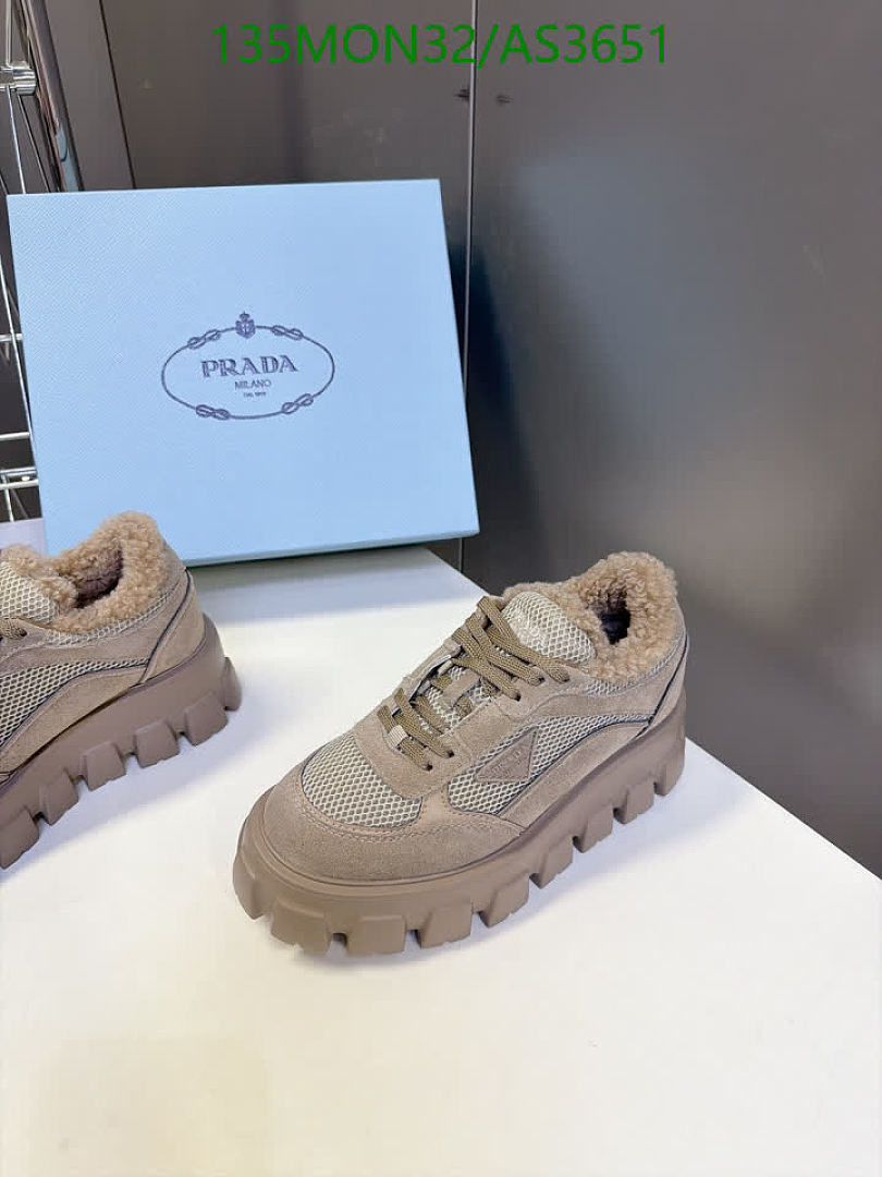 Prada-Women Shoes Code: AS3651 $: 135USD