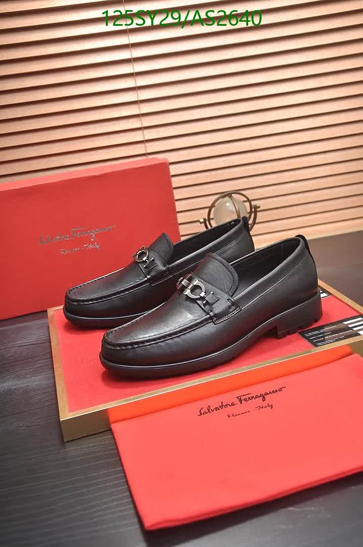 Ferragamo-Men shoes Code: AS2640 $: 125USD