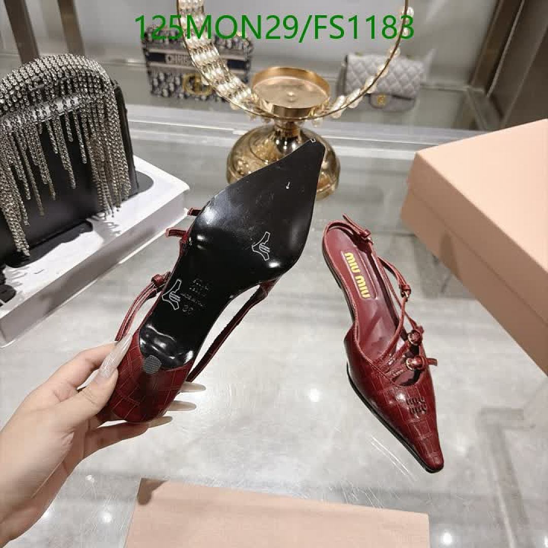Miu Miu-Women Shoes Code: FS1183 $: 125USD