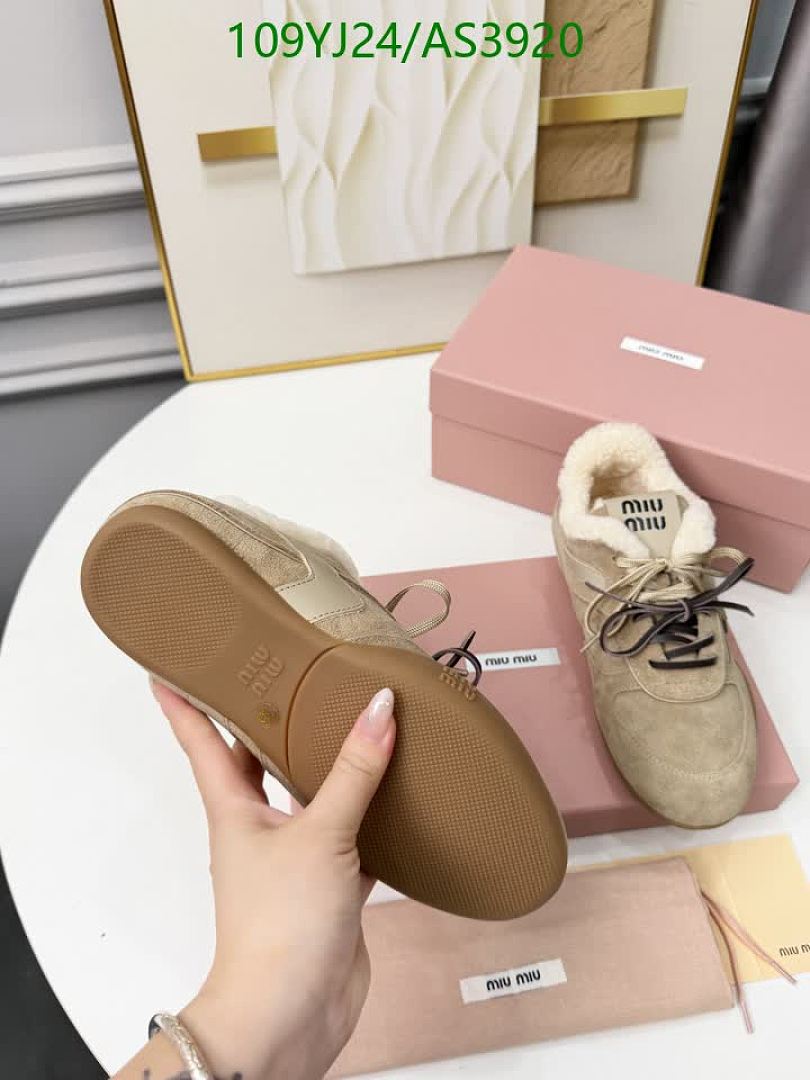 Miu Miu-Women Shoes Code: AS3920 $: 109USD
