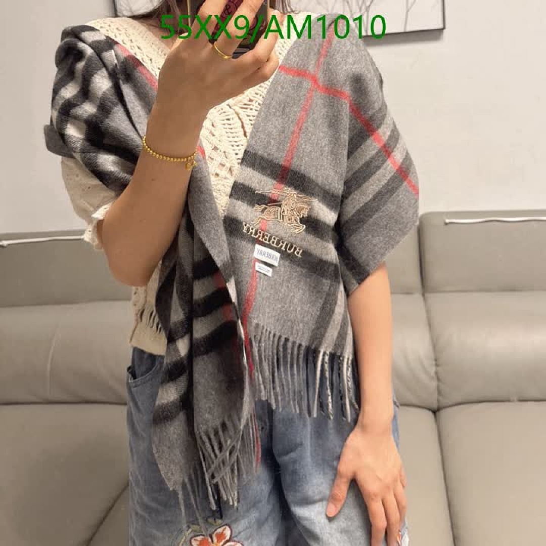 Burberry-Scarves Code: AM1010 $: 55USD