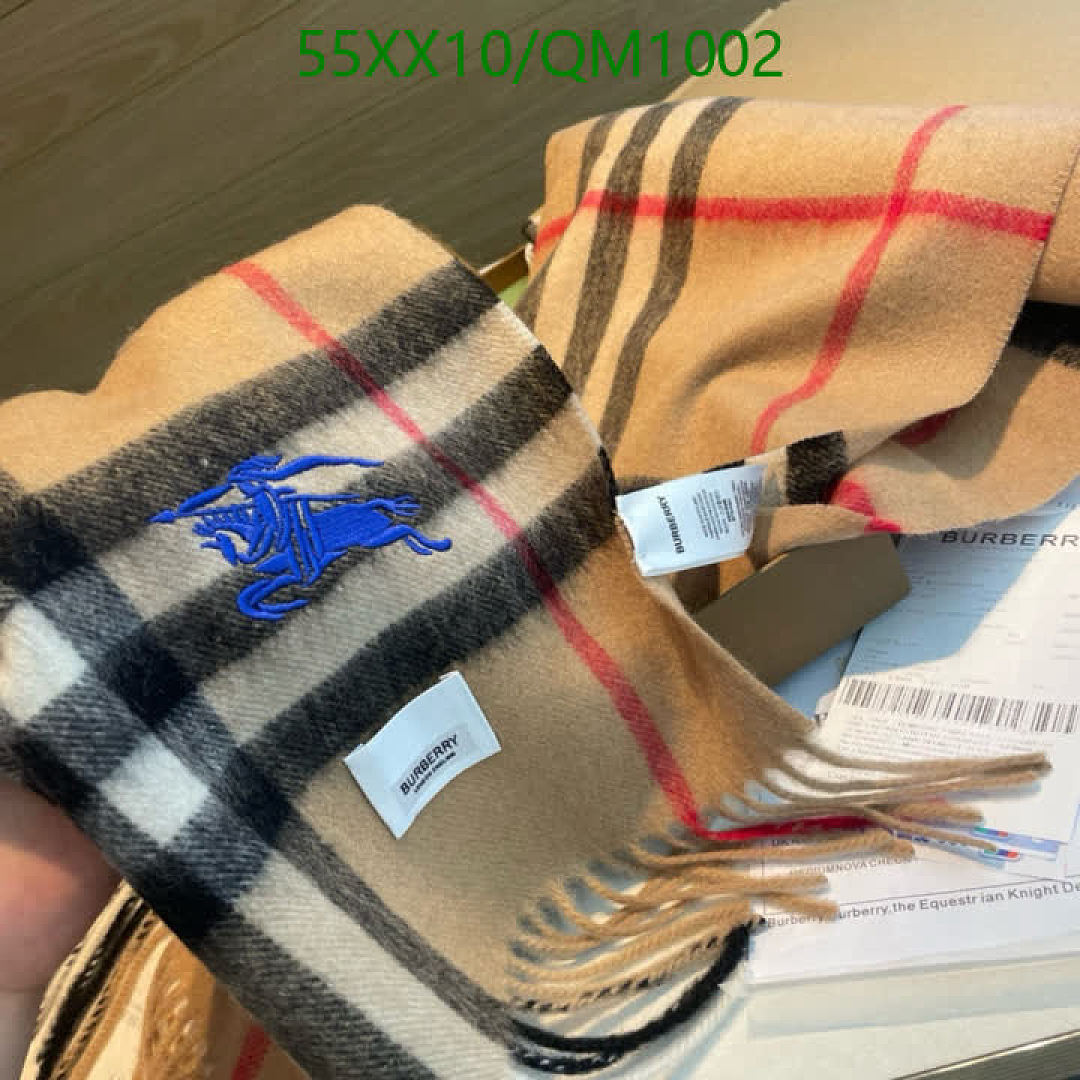 Burberry-Scarves Code: QM1002 $: 55USD