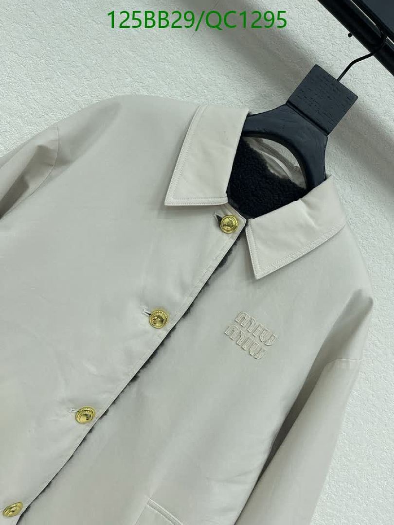 Miu Miu-Clothing Code: QC1295 $: 125USD