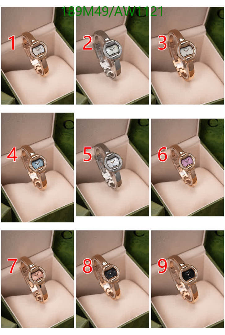 Gucci-Watches4A Quality Code: AW1121 $: 189USD
