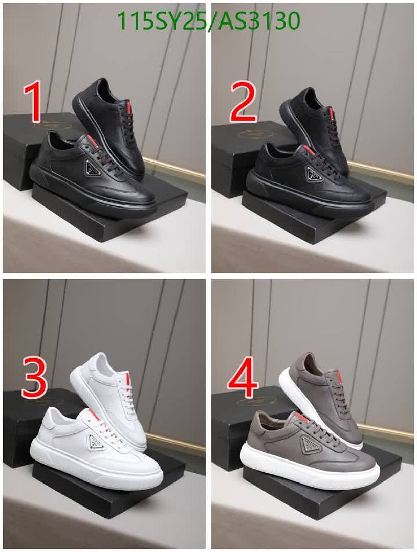 Prada-Men shoes Code: AS3130 $: 115USD