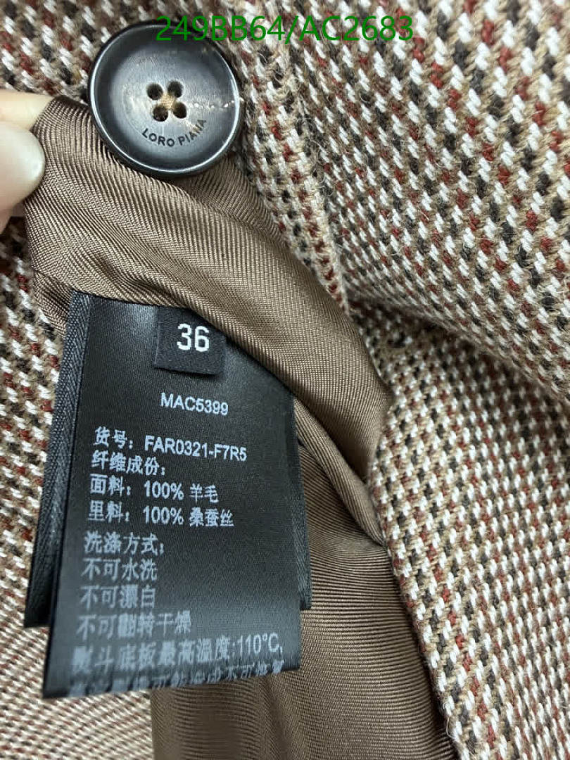 Loro Piana-Clothing Code: AC2683 $: 249USD