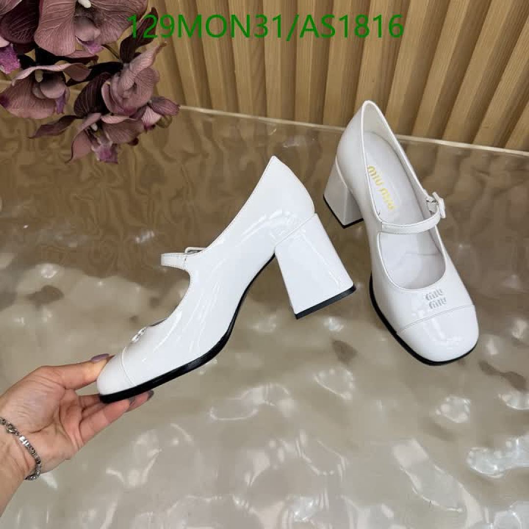 Miu Miu-Women Shoes Code: AS1816 $: 129USD