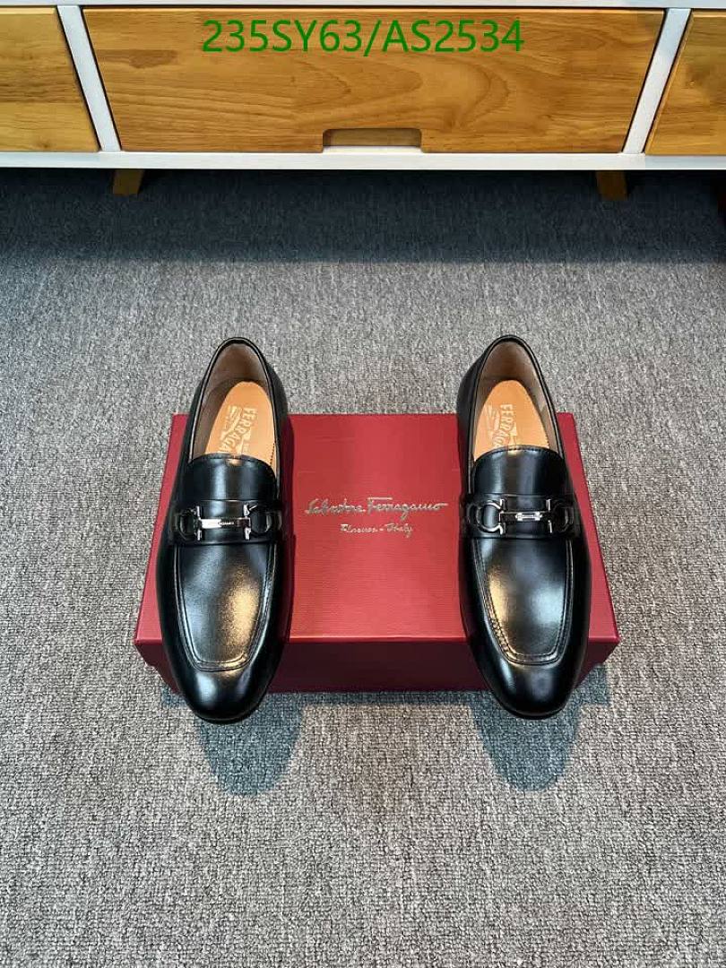 Ferragamo-Men shoes Code: AS2534 $: 235USD