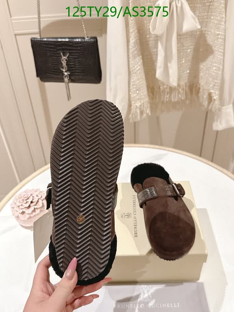 Brunello Cucinelli-Women Shoes Code: AS3575 $: 125USD