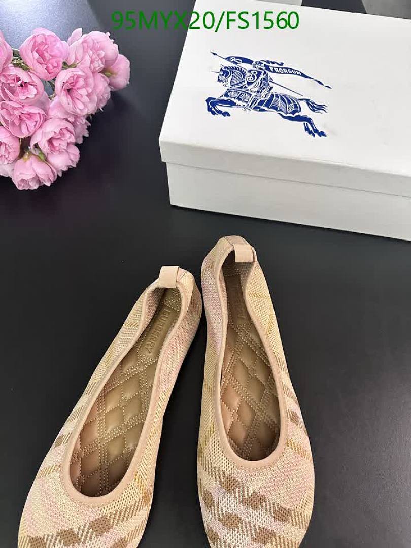 Burberry-Women Shoes Code: FS1560 $: 95USD