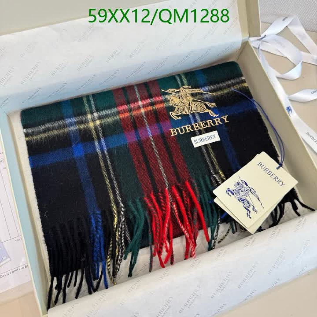 Burberry-Scarves Code: QM1288 $: 59USD