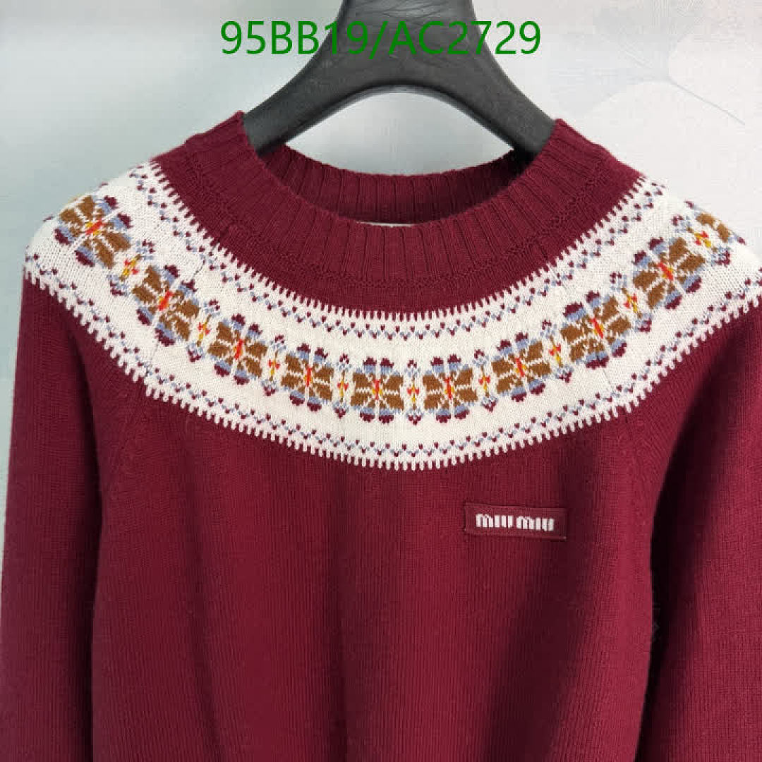 Miu Miu-Clothing Code: AC2729 $: 95USD