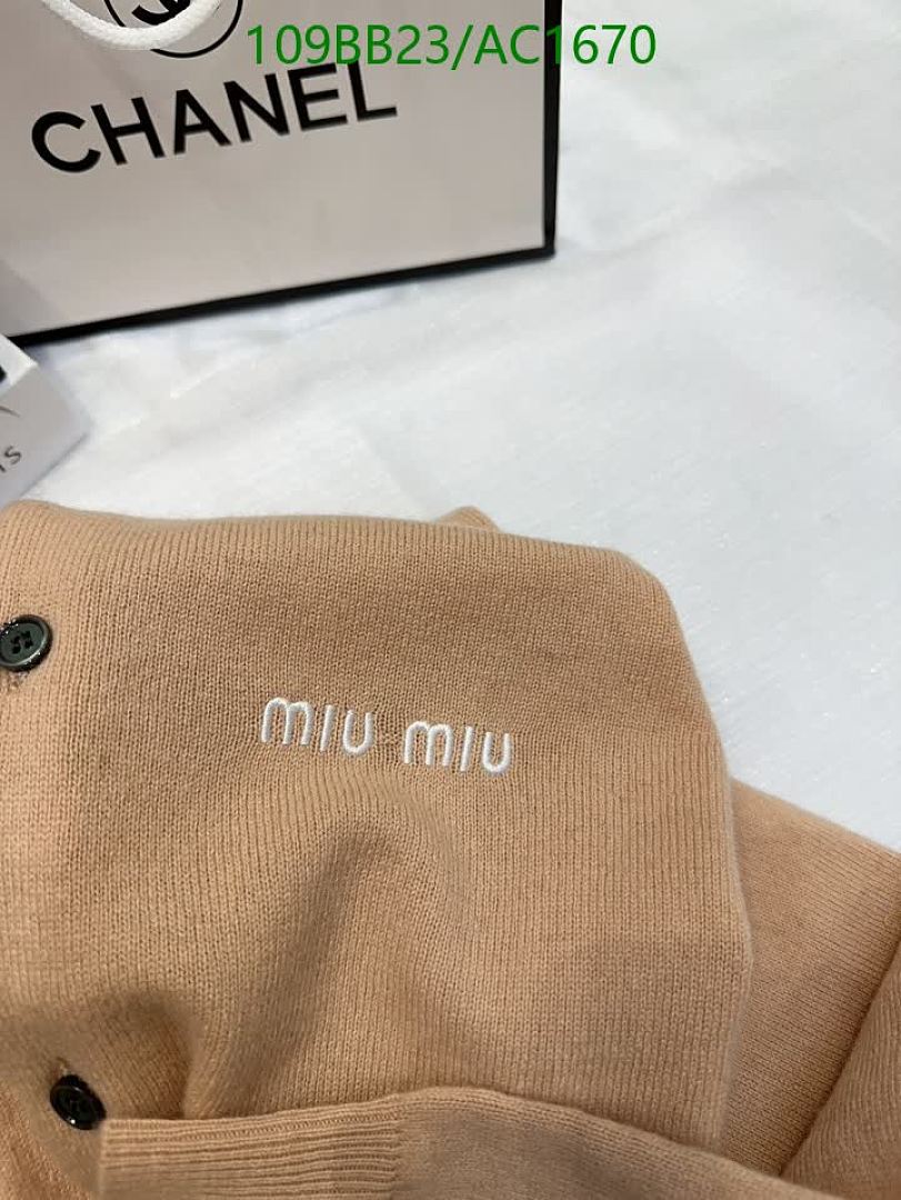 Miu Miu-Clothing Code: AC1670 $: 109USD