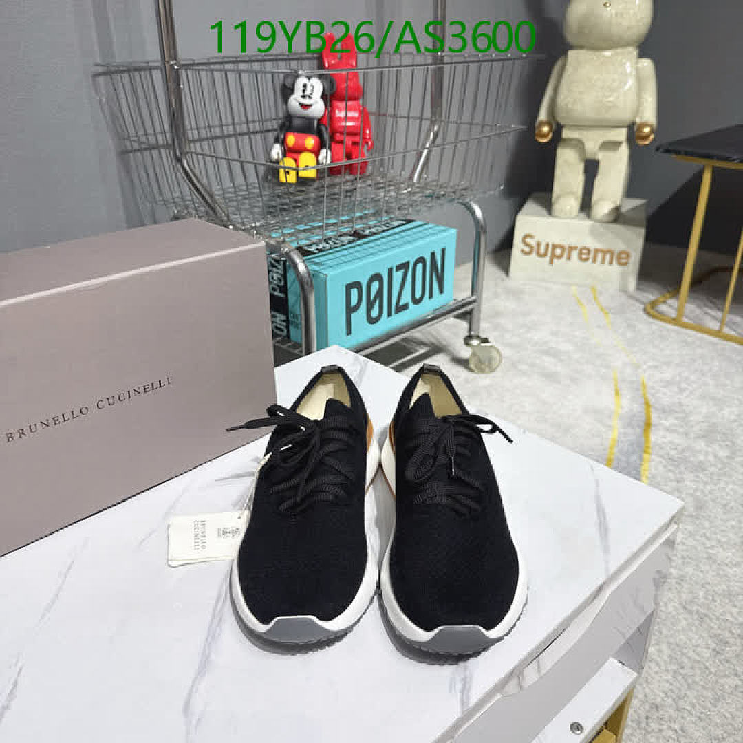 Brunello Cucinelli-Men shoes Code: AS3600 $: 119USD