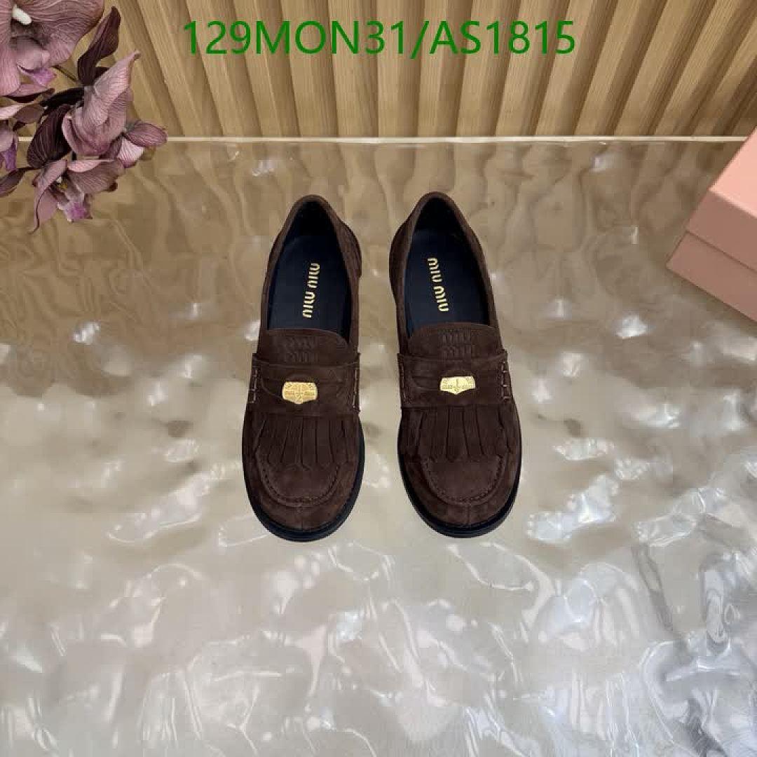 Miu Miu-Women Shoes Code: AS1815 $: 129USD