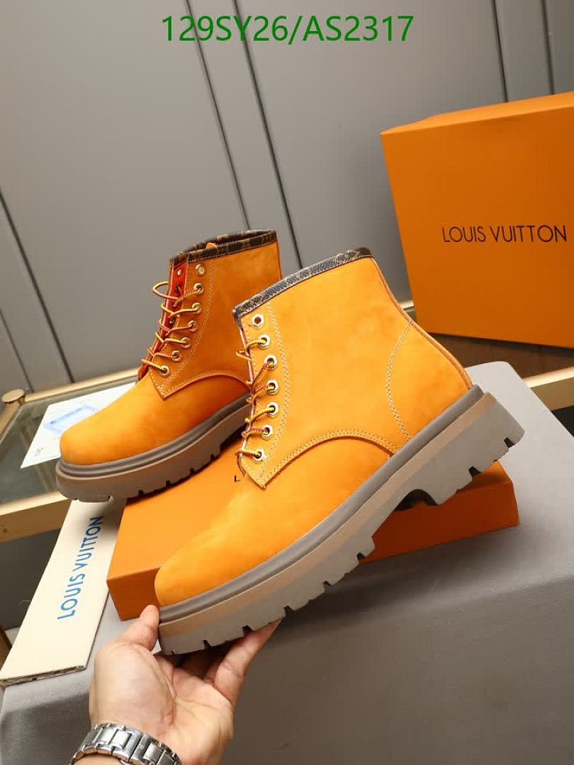 LV-Men shoes Code: AS2317 $: 129USD