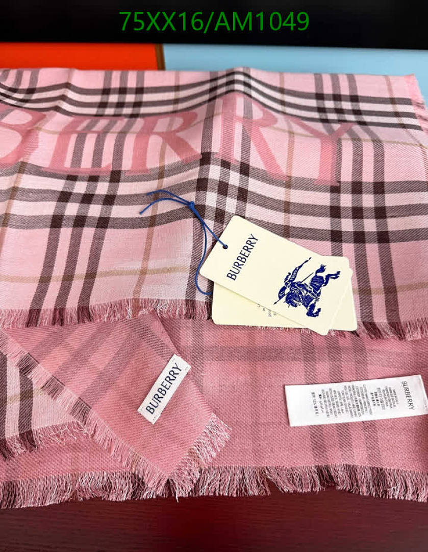 Burberry-Scarves Code: AM1049 $: 75USD